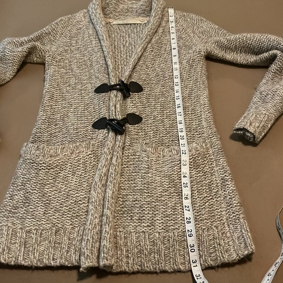 TWELFTH STREET BY CYNTHIA VINCENT Cozy Knit Cardigan Sweater Toggles - P - Picture 6 of 10